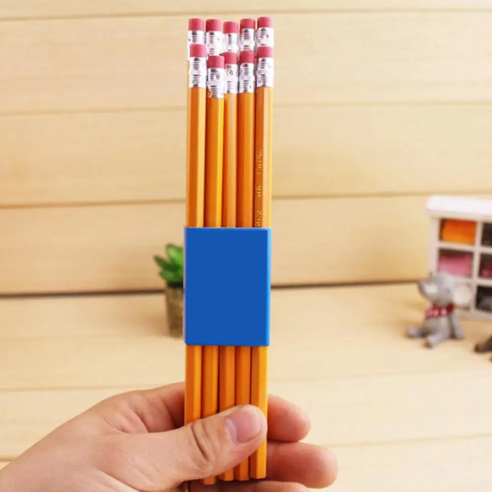 

10Pcs Students HB Pencil with Rubber Eraser Children School Supply Stationery