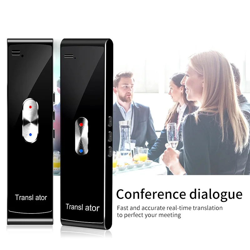 

Portable Smart Voice Speech Translator Multi Languages 40 Various Languages Translation Learning Travelling Business Meeting