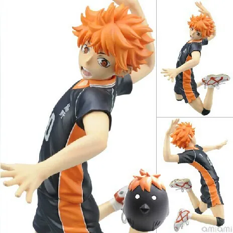 17cm Japanese Anime Action Figure Kageyama Tobio Hinata Shoyo Play Volleyball Ver Model Collectible Decoration Doll Brinquedos | Игрушки и