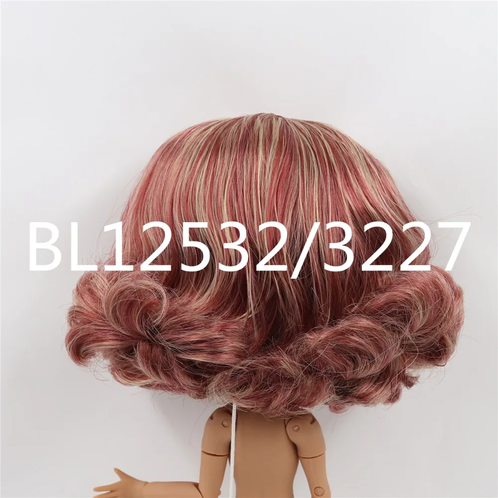 Кукла blyth ледяная RP кожа головы и купол только смешать волосы для DIY пользовательские куклы