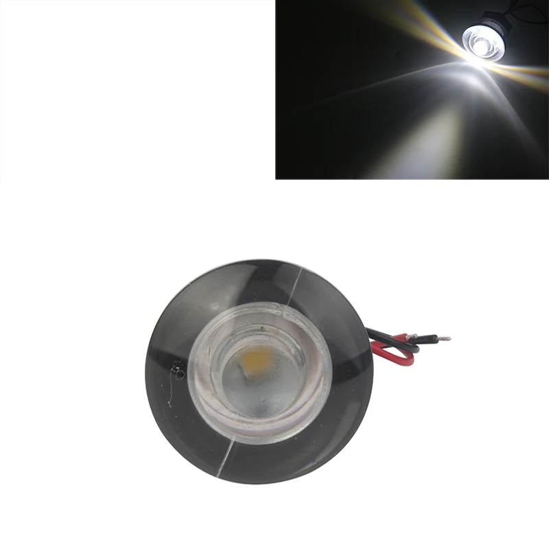 

12V Marine Boat LED Light 38mm RV Courtesy Hallway Submersible Light Waterproof