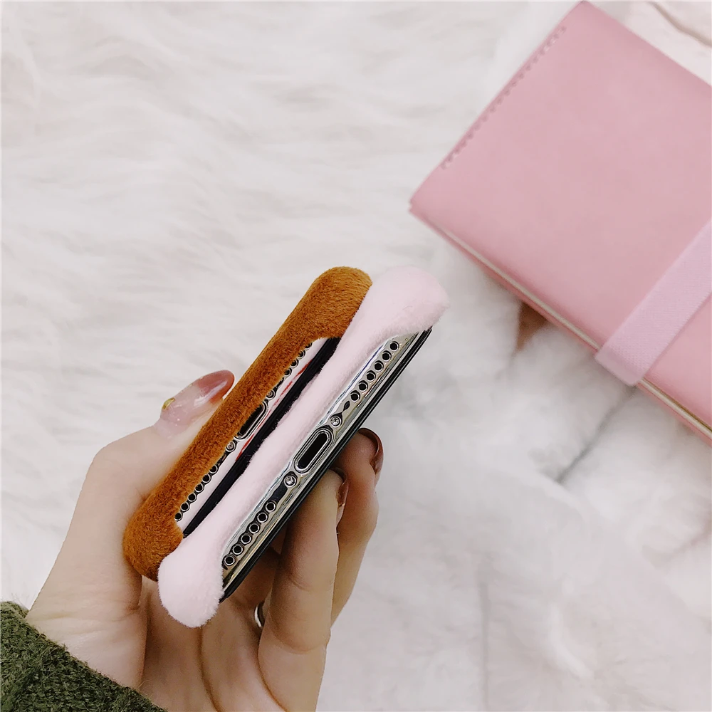 Cloth woven embroid COCO Soft case for iphone 6 6S plus 7 7plus10 X XS XR MAX phone luxury Ultra-thin Canvas Silicone |