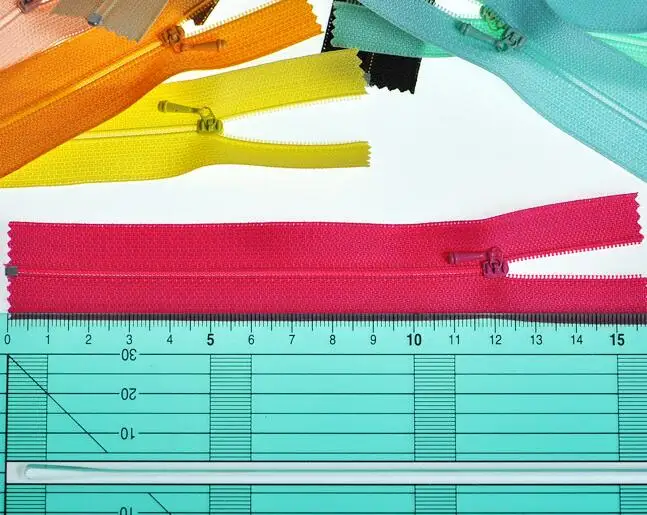 0# Кукла BJD Одежда DIY швейная Acceoosry молния, красочные 15 см длина закрытые молнии S0144H