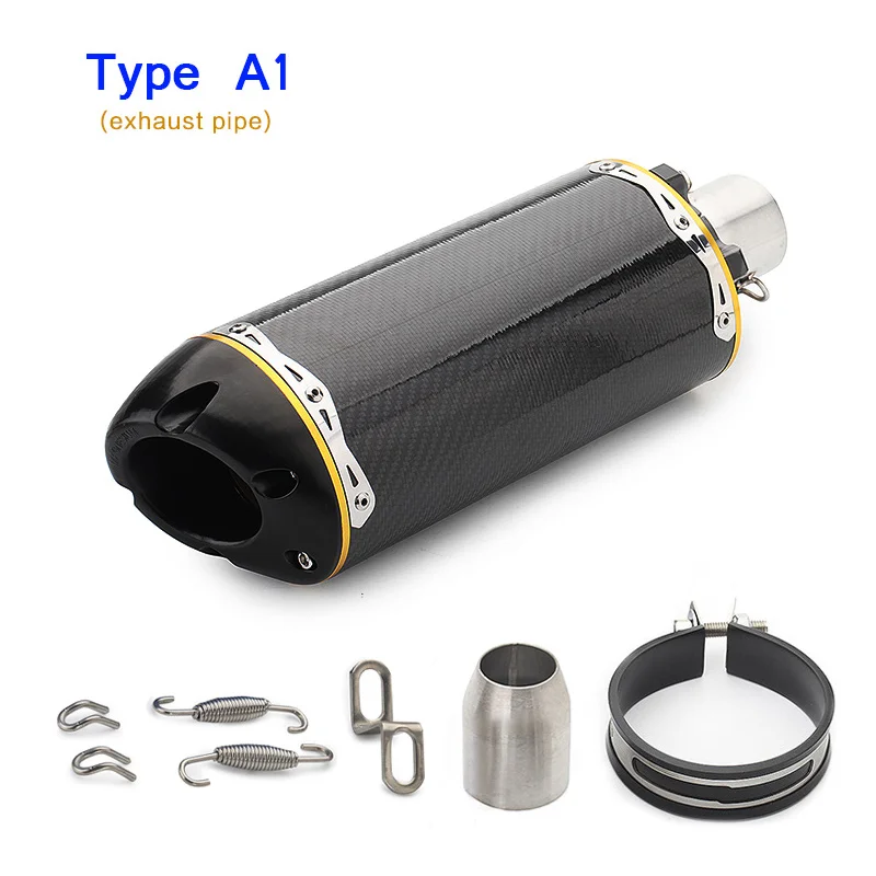 51 мм moto rcycle выхлопная труба moto mivv akrapovic два брата выхлопная труба для kawasaki er6n z900 R1 R6 gsr650 cbr1000