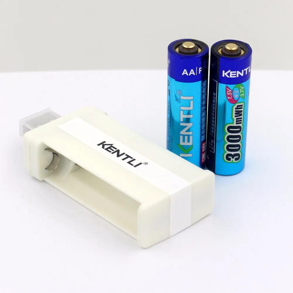 2 шт KENTLI 1 5 v 3000 mwh литий полимерные литиевые аккумуляторные батареи AA с слотами USB
