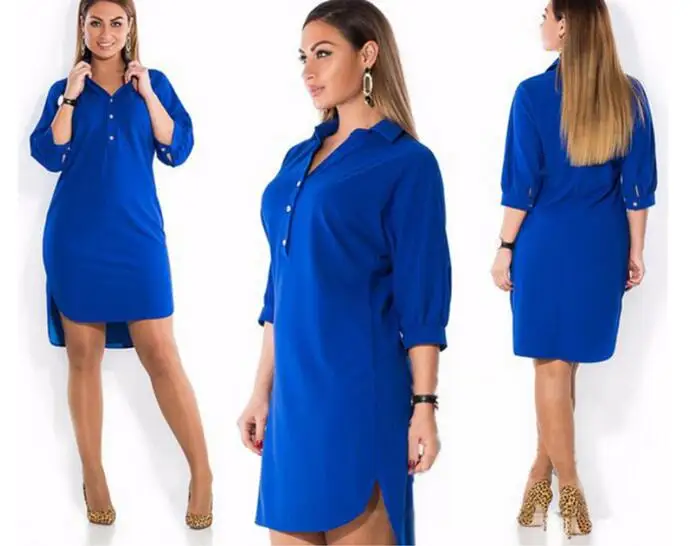 Женская Летняя шелковая рубашка Clobee с отложным воротником и рукавами летучая