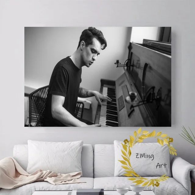 Panic! At The Disco музыкальный Звездный Искусство Шелковый плакат картинки для Гостиная