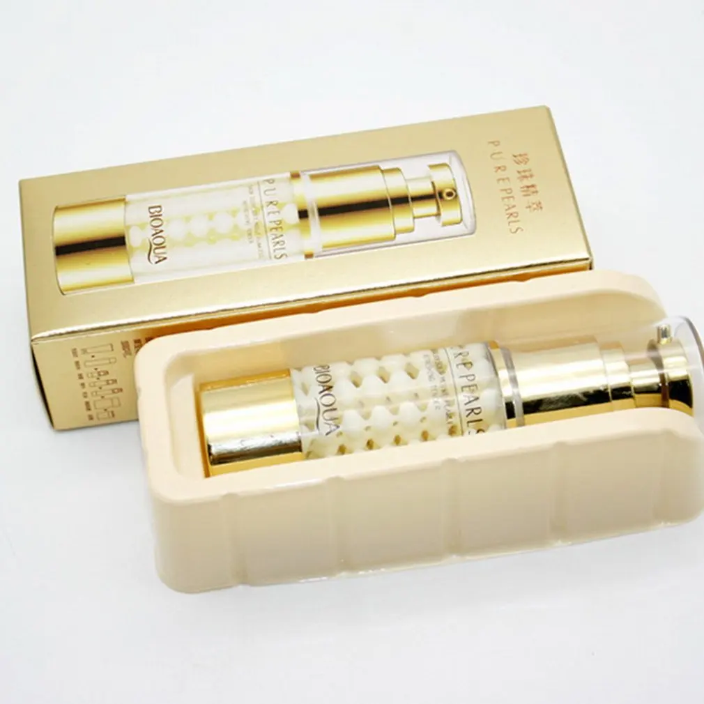 

Pure Pearl Collagen Hyaluronic Acid serum Face Skin Care Whitening Moisturizing Hydrating Anti Wrinkle Anti Aging Essence Cream