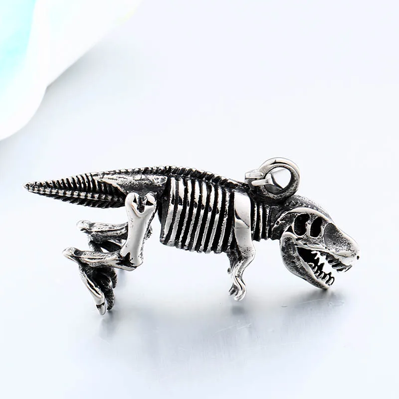 Beier 316L Stainless Steel Tyrannosaurus Necklace Pendant Prehistoric Dinosaur Men Fashion Jewelry Gift LLBP8-379P | Украшения и