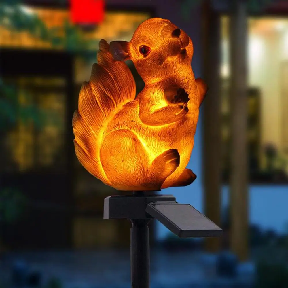 Белка солнечный свет сада светодиодный кол-ва света лампы газон