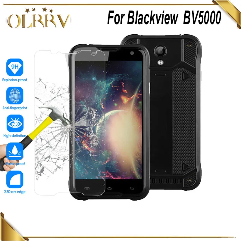 Для Blackview BV5000 закаленное стекло 5 0 дюймов Переднее Защитная пленка для Замена