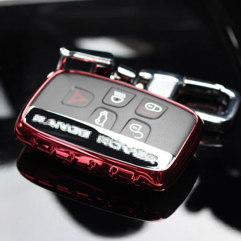 Автомобильные мягкие чехлы из ТПУ автомобильные брелки для LandRover Range Rover freelander Evoque