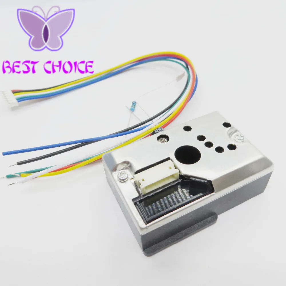 GP2Y1014AU0F Compact Optical Dust Sensor Compatible GP2Y1010AU0F GP2Y1010AUOF Smoke Particle With Cable | Инструменты