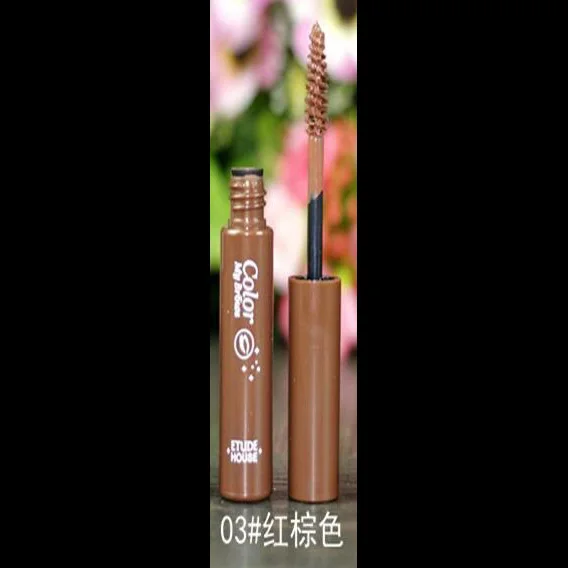 Маска ангела Stylenanda My Brows краска для бровей кисточка для нанесения макияжа Водонепроницаемый Прочный 5 цветов гель для бровей Косметика - Цвет: color3