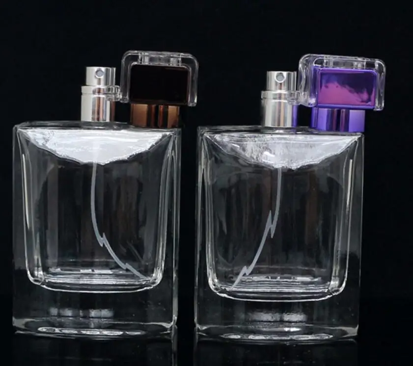 Wholesale 50pcs/lot High Quality 100ml Glass Perfume Spray Bottle Empty Clear Refillable Cosmetic Bottles | Красота и здоровье