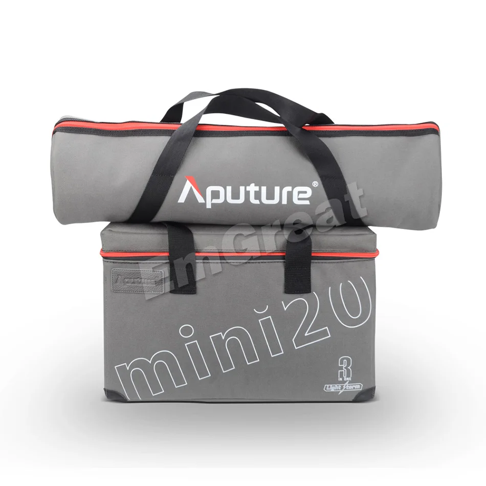 Aputure LS Mini 20 3-светильник 2 шт. Mini 20d& 1 шт. Mini 20c светодиодный светильник Френеля TLCI CRI 96+ 40000lux@0.5m 3 шт. светильник и чехол
