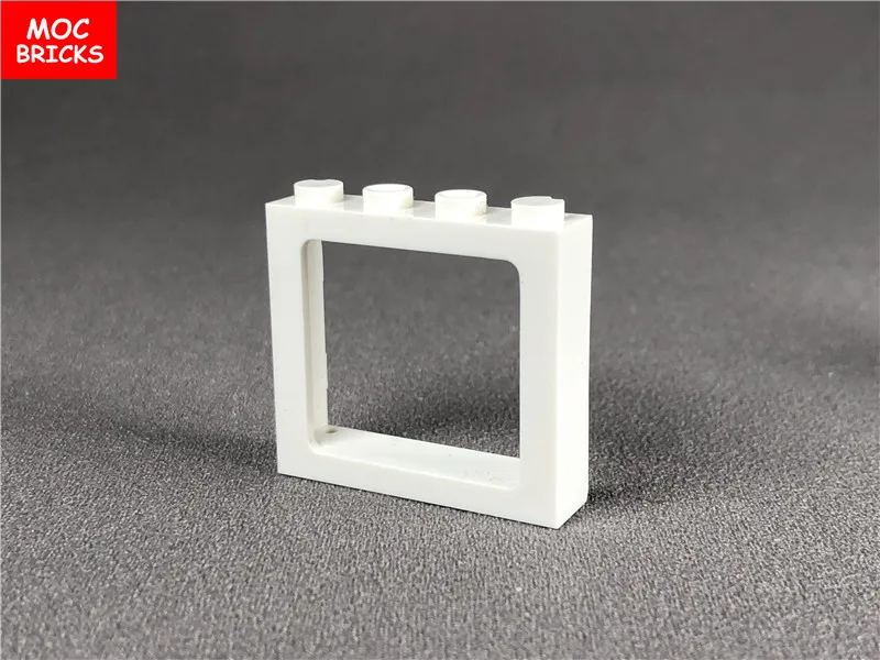 2 компл./лот DIY окно 1x4x3 ПОЕЗД &amp двери 1x2x3 с Вертикальная ручка строительный блок
