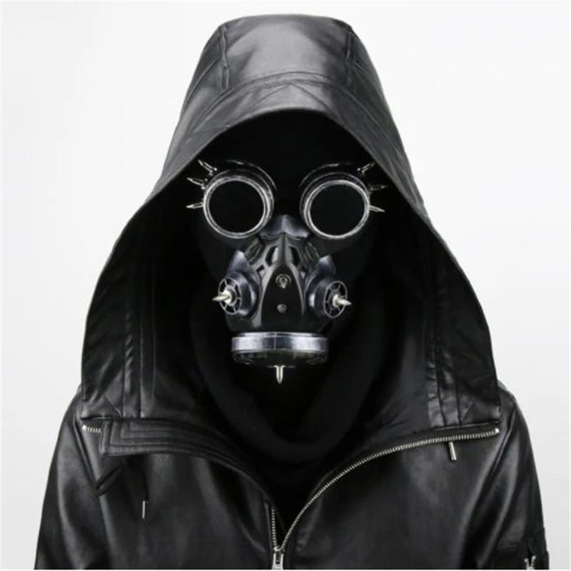Halloween Cosplay Steampunk Retro Windshield Gas Mask COS Anime Props Gifts For Men And Women | Тематическая одежда и
