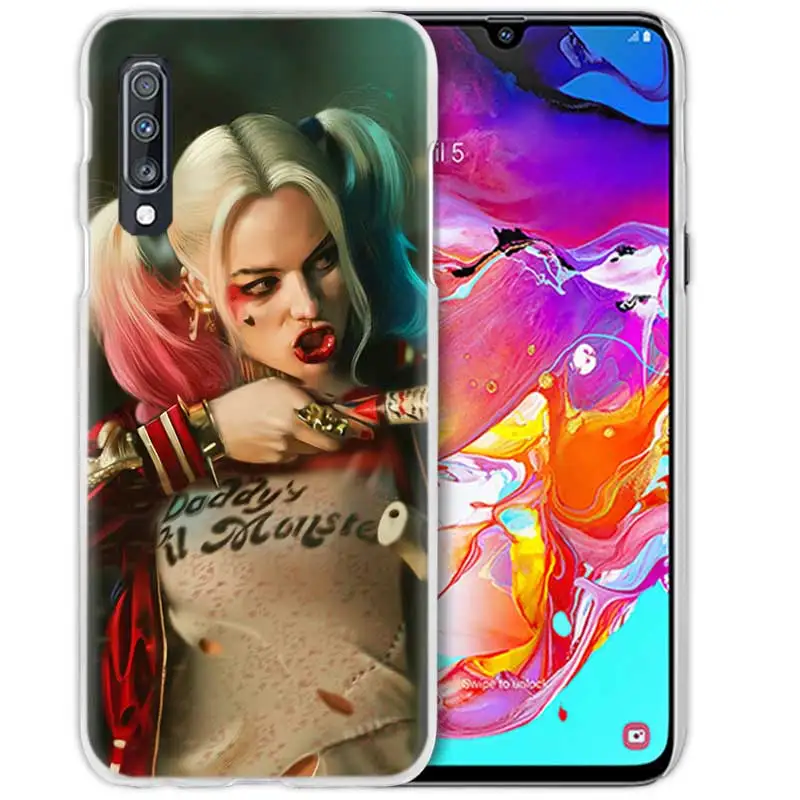 09 "," Харли Квинн "с принтами" отряд самоубийц "," чехол для samsung Galaxy M40 A50 A80 A70 A60 A40 A30 A20e A10 J4 J6 плюс J8 жесткий чехол из ПК для телефона - Color: 09