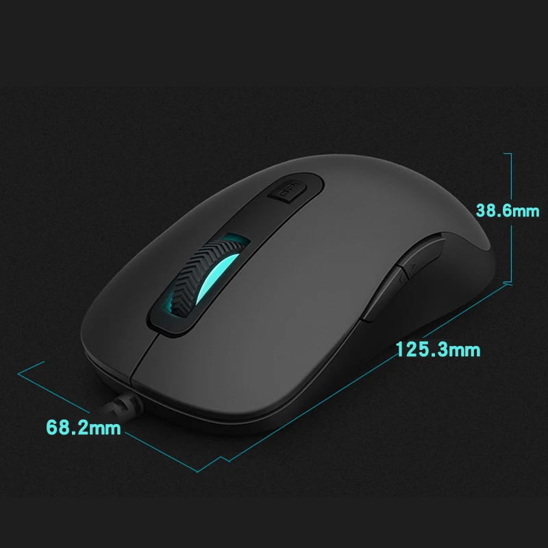 Новая программируемая игровая мышь Rapoo V22 3000DPI 7 кнопок USB Проводная оптическая с