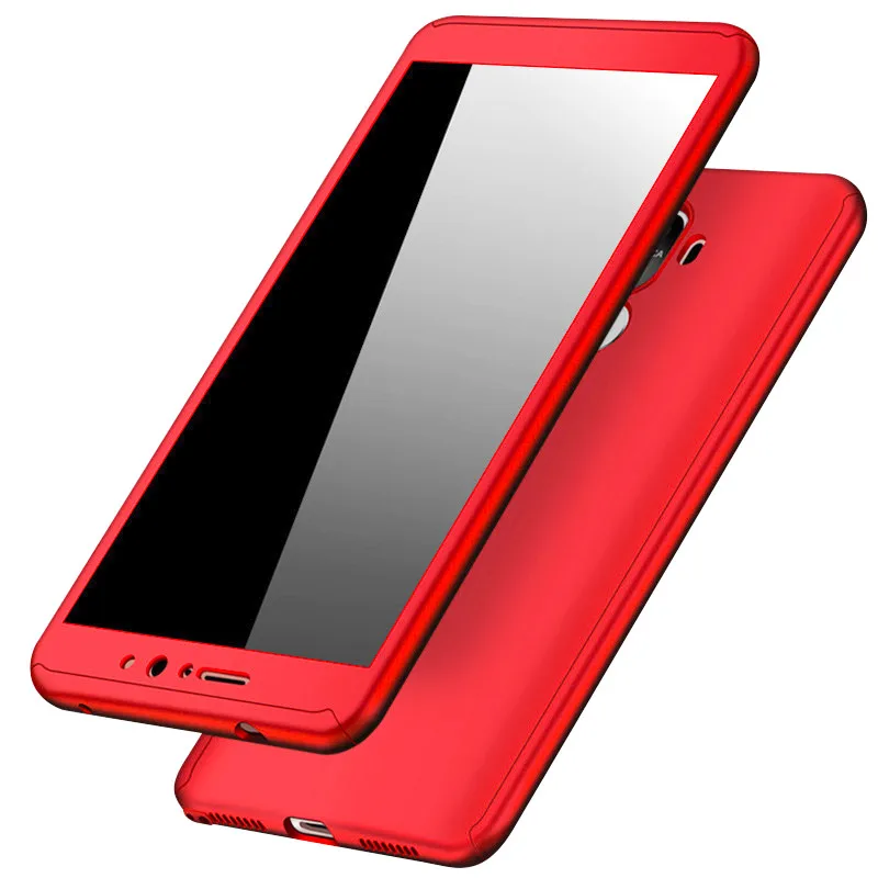 High Quality 360 Degree Full Cover Case For Huawei P20 Mate 20 Lite Pro Phone Cases With Glass | Мобильные телефоны и