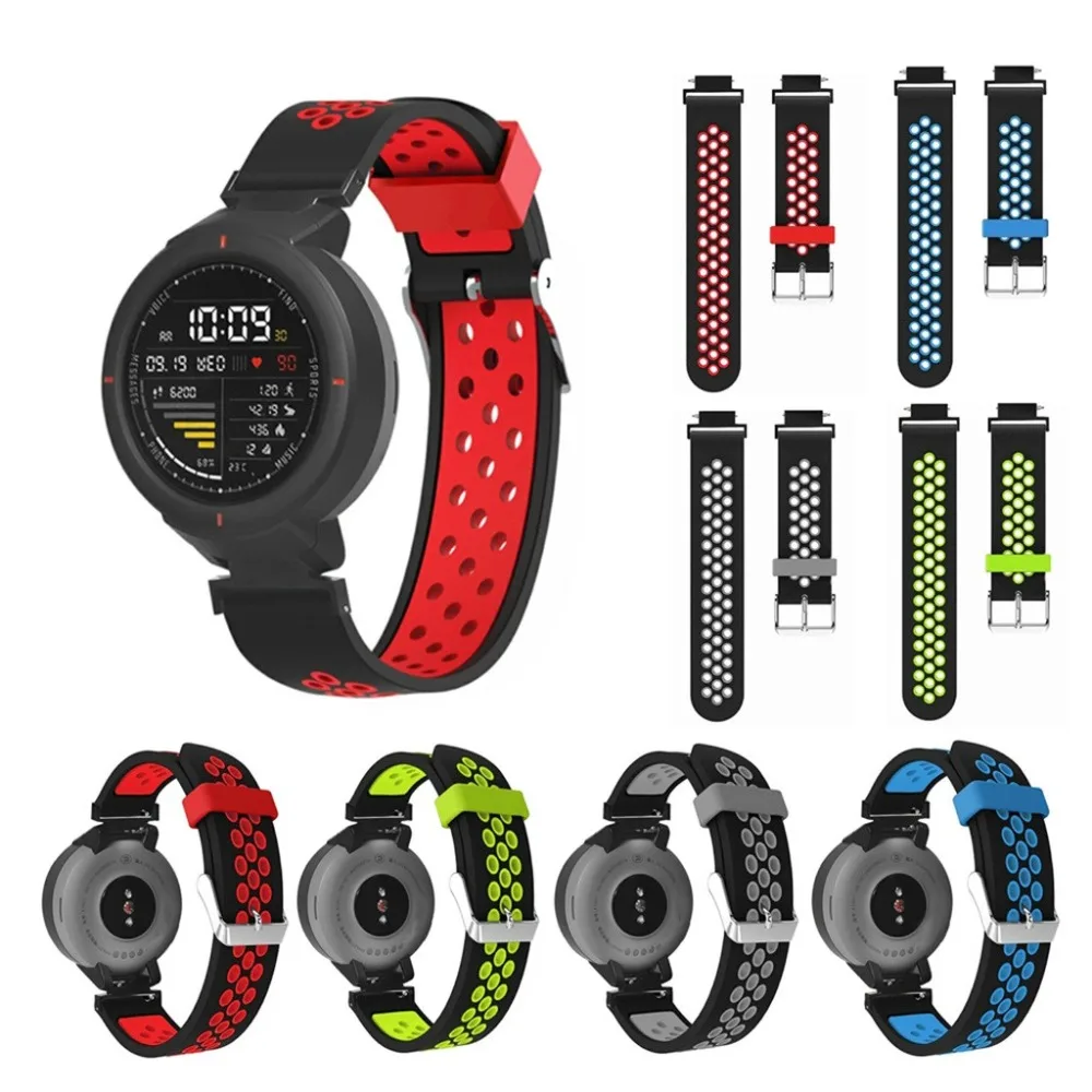 Новая мода Замена для Huami Amazfit Verge спортивные силиконовые часы ремешок роскошные аксессуары