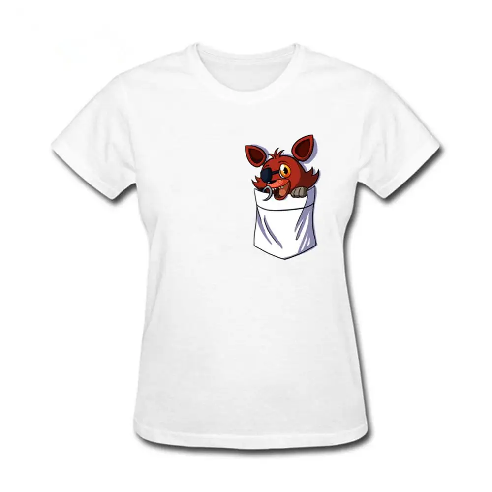 Футболка Foxy в моем кармане женская уличная одежда футболка с маленьким карманом