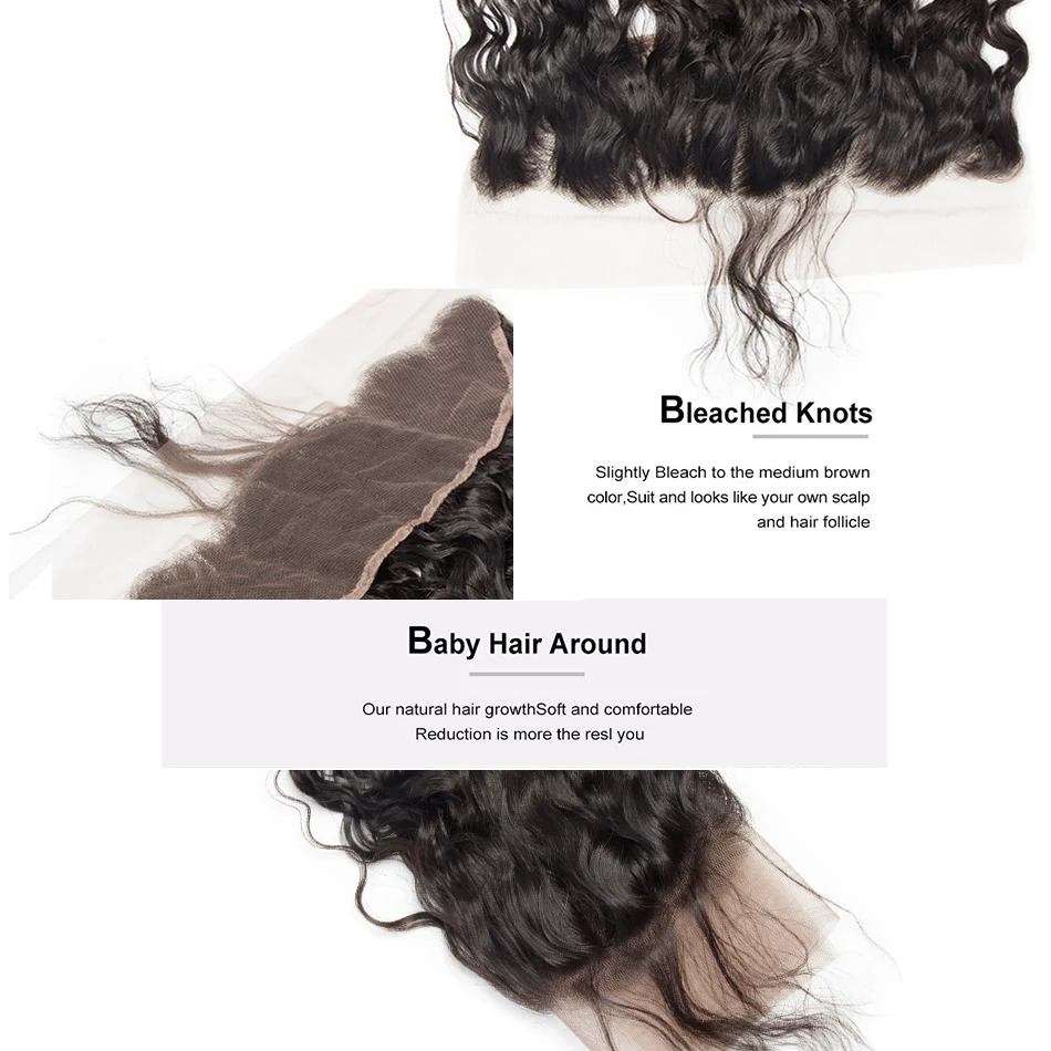 Aibele бразильская холодная завивка Кружева Фронтальная Закрытие Remy человеческих