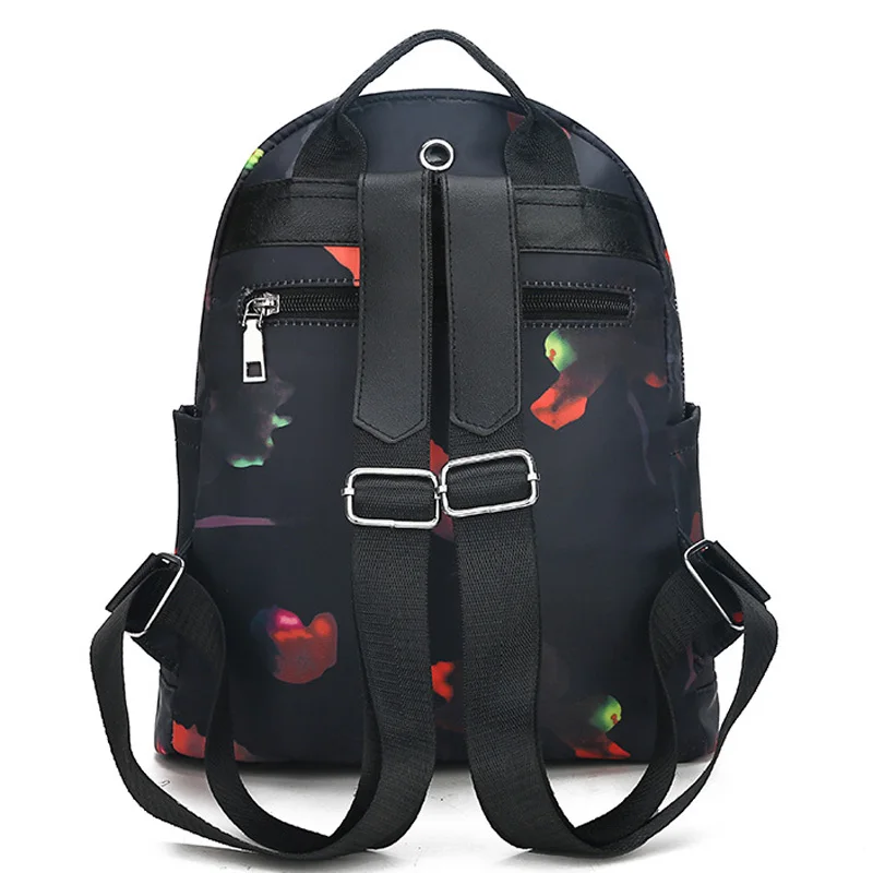 Новинка 2019 женские рюкзаки из ткани Оксфорд с модным принтом школьные сумки для