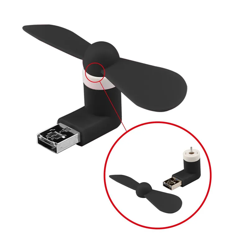 BinFul 2 в 1 Мини крутой портативный PowerBank USB вентилятор микро ветер охлаждения гаджет тестер для Android мобильных телефонов Настольный Ноутбук