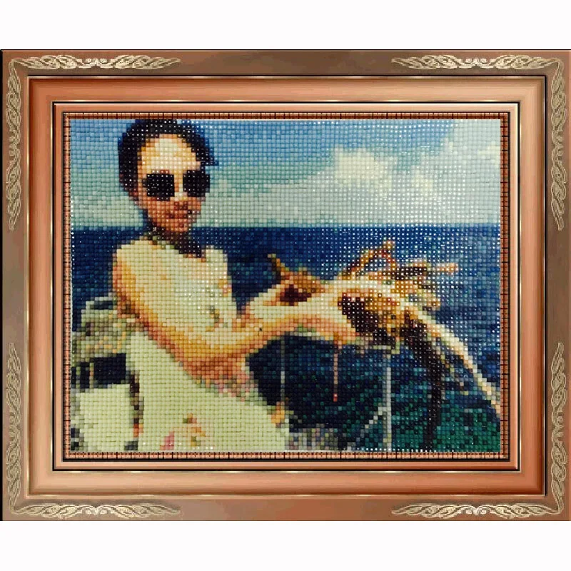 Diamond Mosaic horse animal picture diy 5D Painting cross stitch square drill sets diamond embroidery beading child gift | Дом и сад