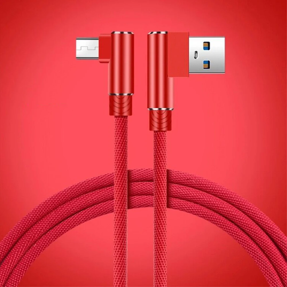 Кабель для быстрой зарядки Samsung и Xiaomi с прямым углом Type C Micro USB USB|Шлейфы мобильных