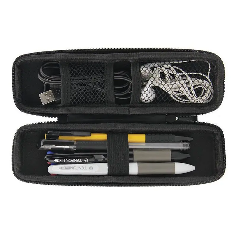Пенал школьный принадлежности Estuche Escolar Kalemlik Kalem Kutusu черные ящичек eva Estuches Para El Colegio Pencilcase Astuccio