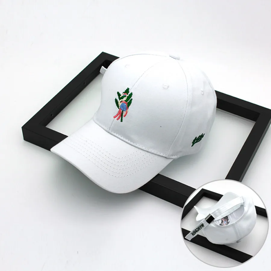 Hami Otwo Wholesale Cotton Baseball Cap Embroidery flamingo casual Girl boys Snapback Hat Hip Hop hats for adults Sport cap | Аксессуары