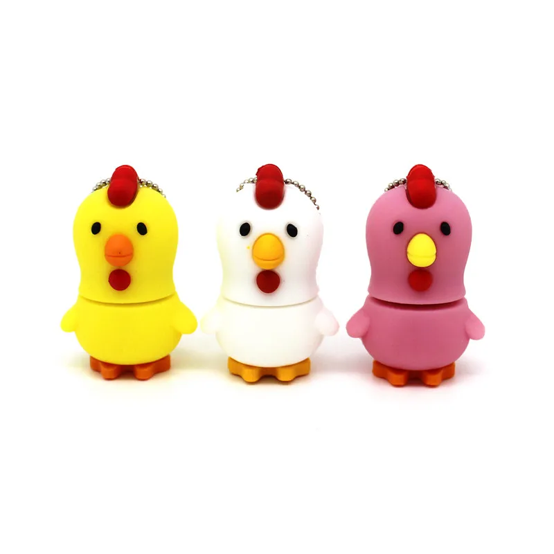 Мультфильм Курица USB флэш-накопитель прекрасный в форме цыпленка