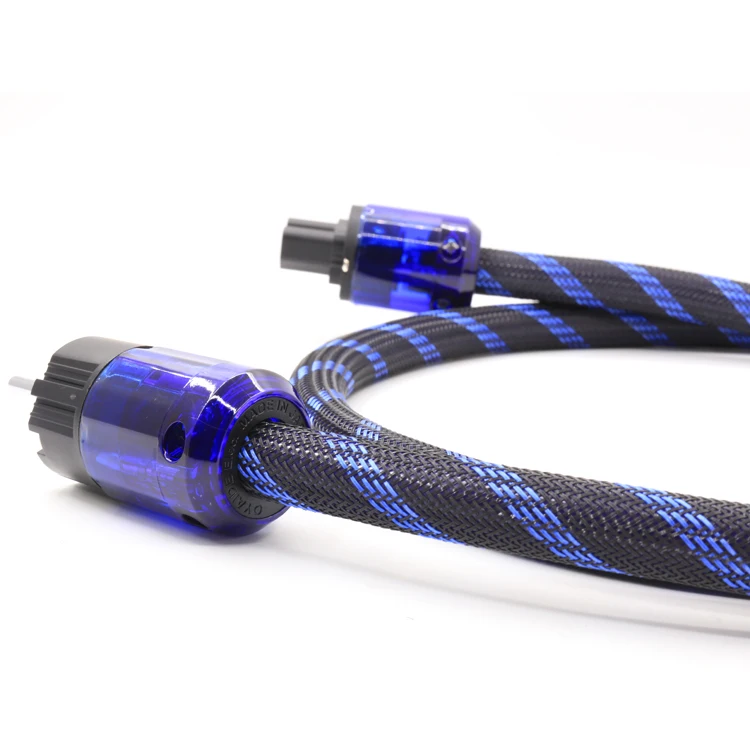 Аудиофил OFC Чистая медь Hi-End Hifi аудио Кабель питания Шнур с европейской вилкой |