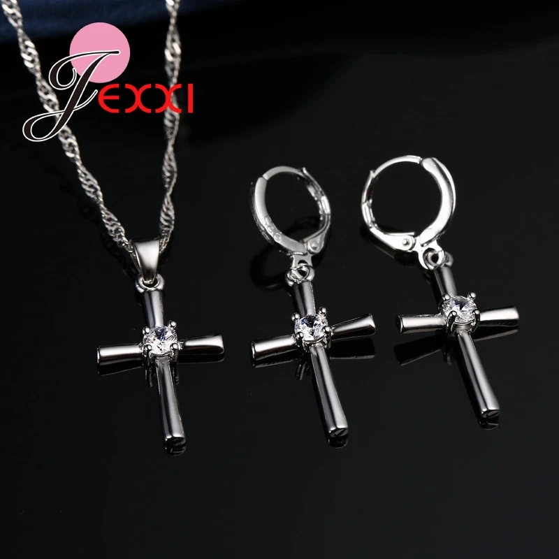 Женский ювелирный комплект из колье и серёг серебра 925 пробы|jewelry set 925|wedding jewelry