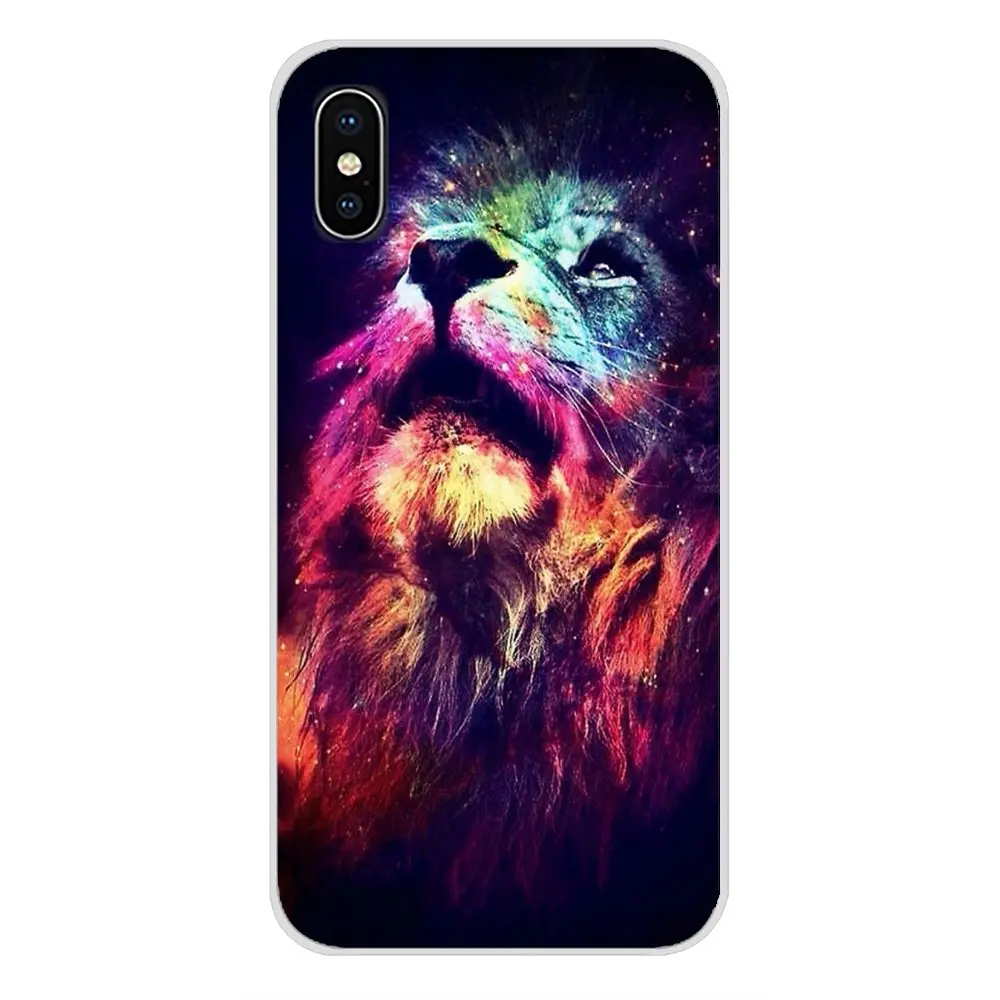 Мультяшный цветной Король Лев для Xiaomi Mi6 A1 5X 6X Redmi Note 5 5A 4X 4A 4 3 Plus Pro pocophone F1