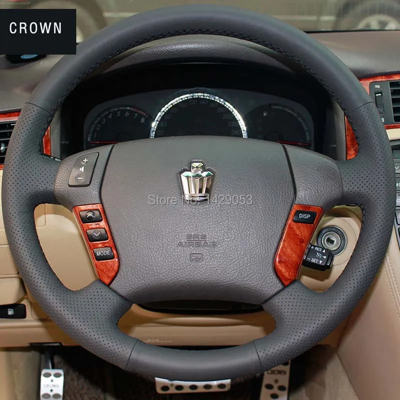 Чехол для Toyota Crown старые модели чехлы на руль специально Чехлы из натуральной