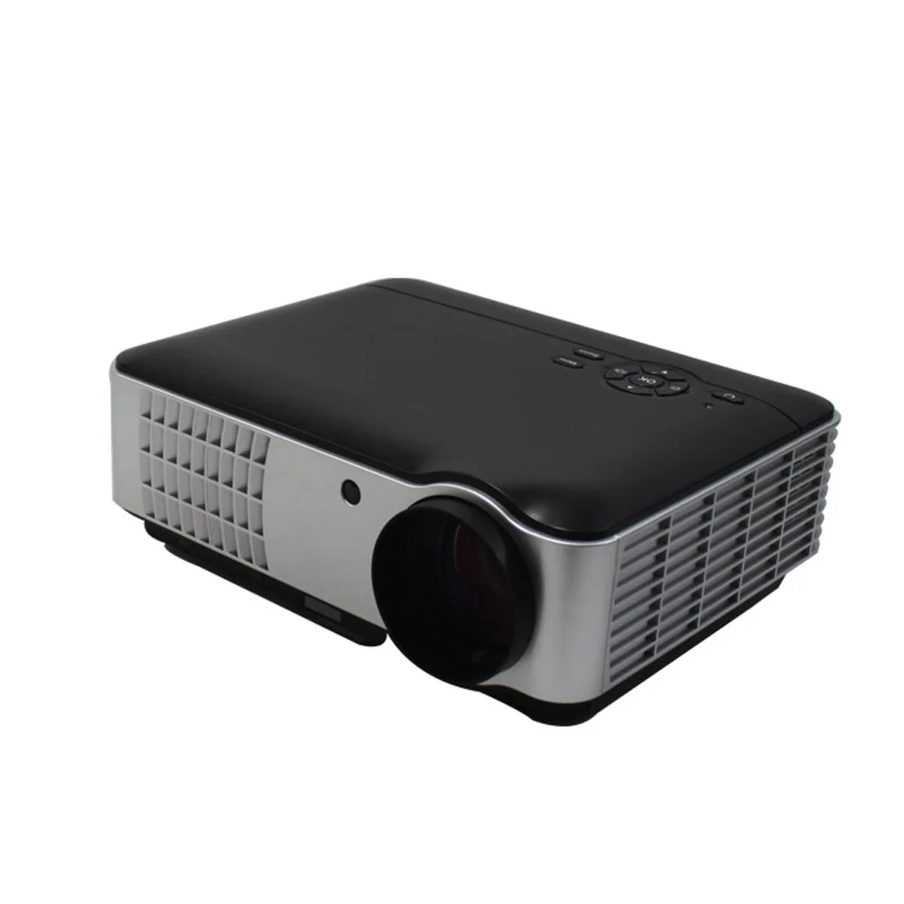 300 дюймов Система Android Full HD 1080 P 3000 люмен 1280*800 Видео HDMI USB LED Домашний Кинотеатр 3D