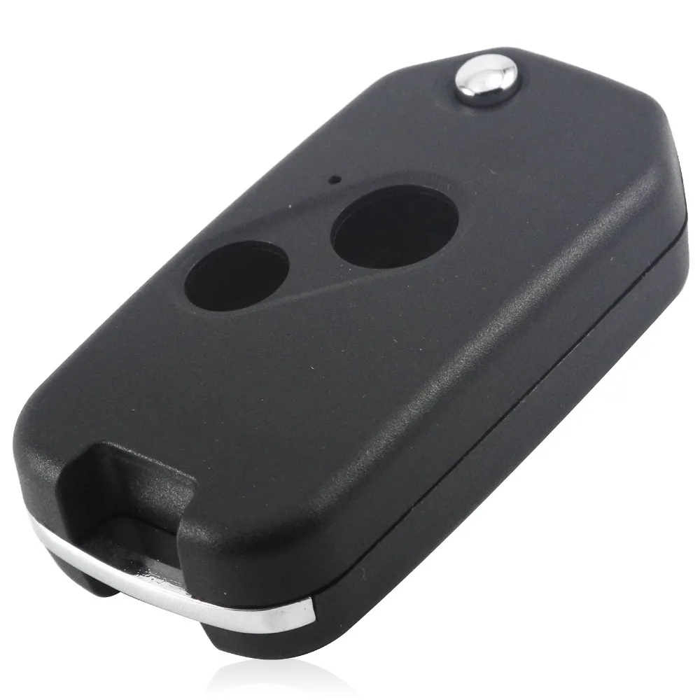 jingyuqin 10pcs/lot 2B + Panic/ 2/3/4Button Modified Key Fob Shell For HONDA Odyssey Rigeline AccordRemote Flip Folding Case | Автомобили