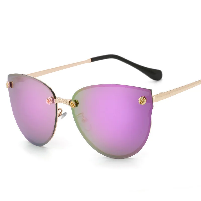 2017 женщины Cat Eye Солнцезащитные очки оригинальный бренд женские солнцезащитные