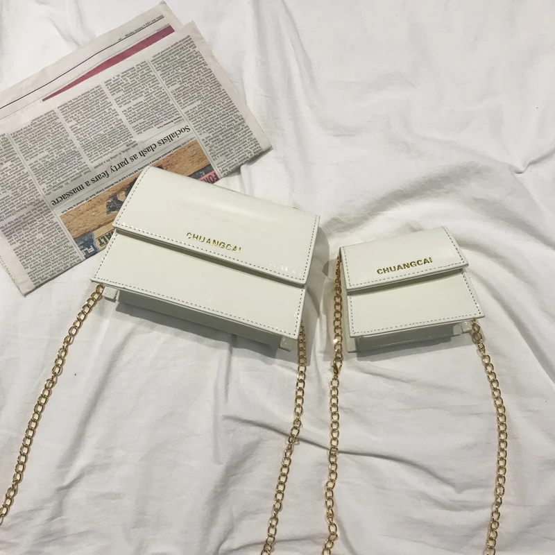 Брендовая маленькая сумка через плечо дизайнерская женская мессенджер Женская