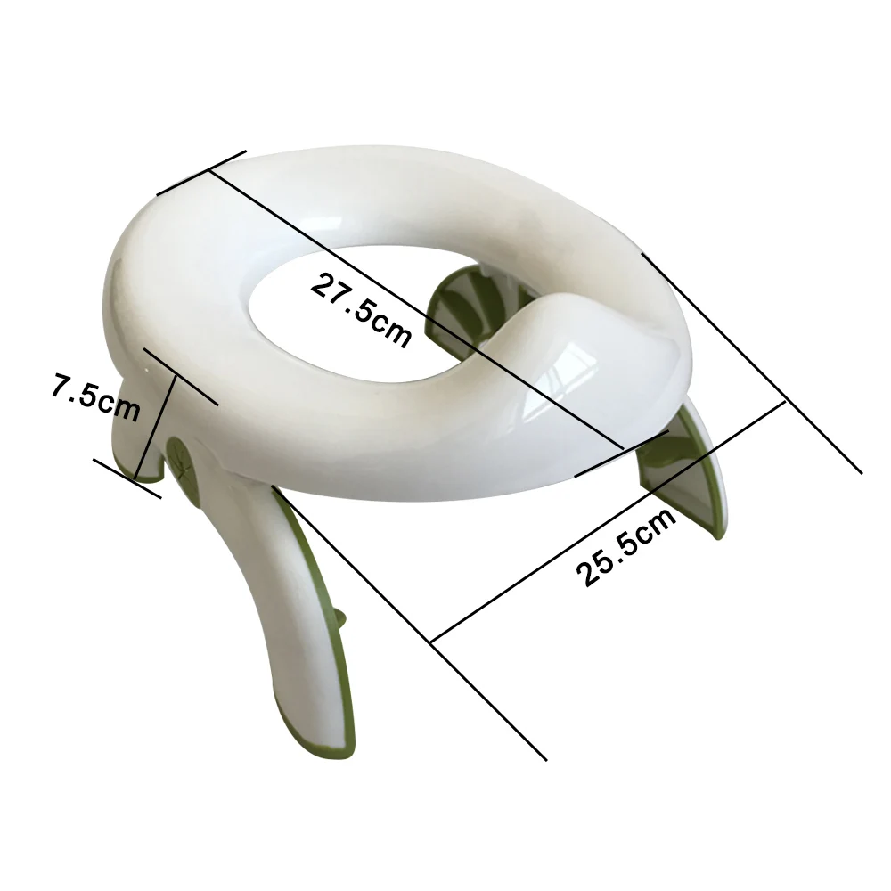 

Children Potty Seat Cover PP Toilet Foldable Protable Travel Potties Chair Infant Children Pee Trainer Seats