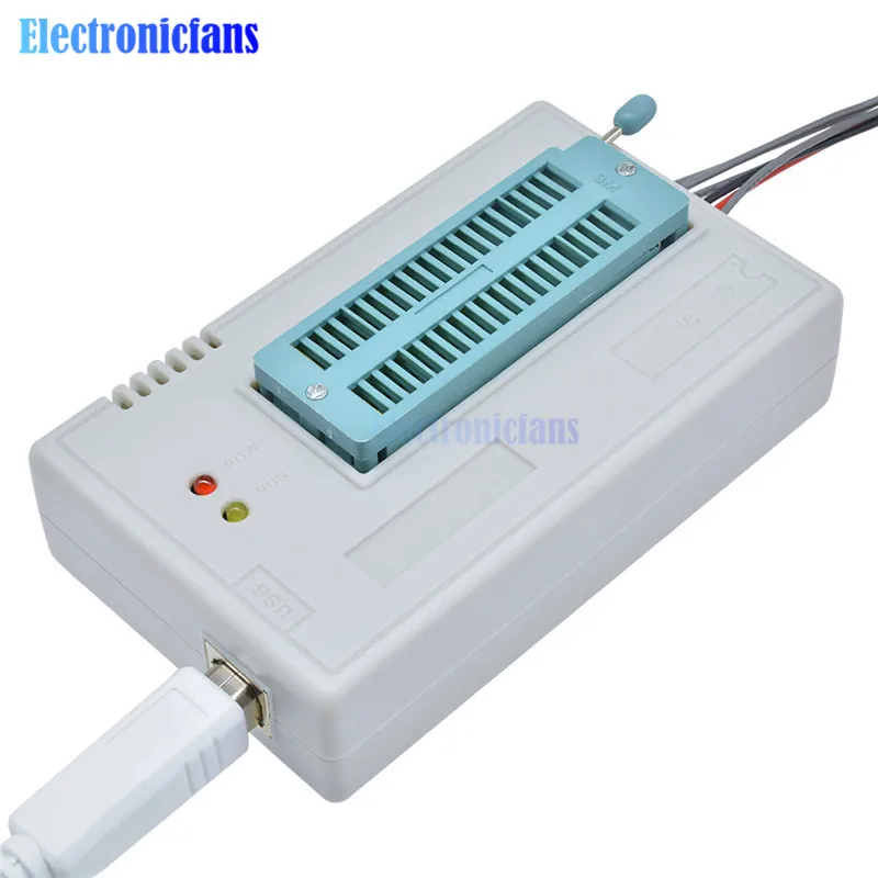 Программатор TL866II Plus EEPROM PIC AVR TL866A TL866CS USB универсальный BIOS nand программатор 24 93 25 mcu