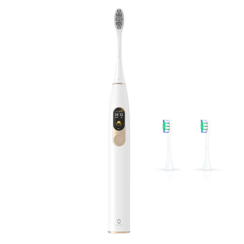 Oclean X sonic электрическая зубная щетка обновленная для взрослых Водонепроницаемая ультра звуковая автоматическая зубная щетка перезаряжаемая через USB - Color: add type 1