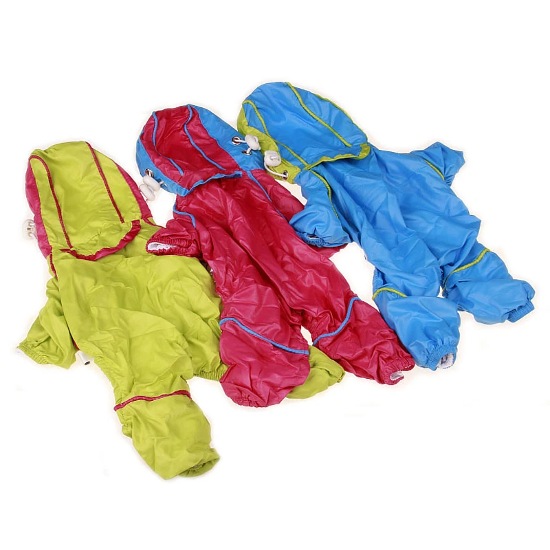 2018 дождевик для собак водонепроницаемая верхняя одежда Толстовка кошки собаки