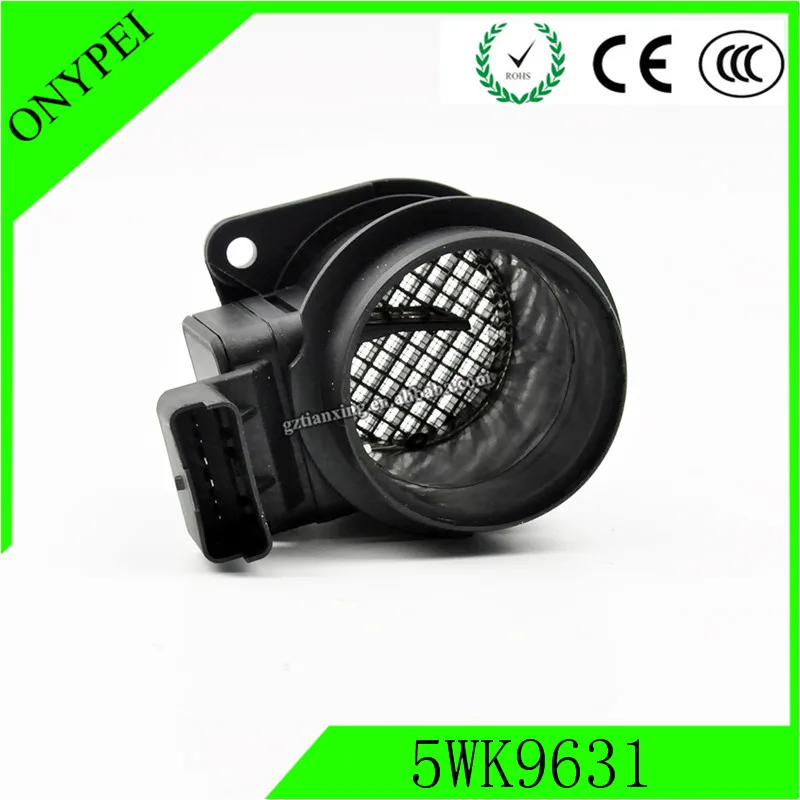 Датчик воздушного потока 5WK9631 для Citroen C2 C3 Xsara Ford Fiesta Fusion Peugeot 1007 206 307 5WK9631Z 1920EK