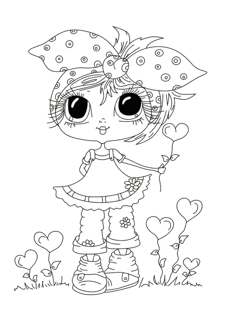 10x6 Girl taking flowers Transparent Clear Silicone Stamp Seal for DIY scrapbooking photo album Decorative clear stamp | Дом и сад