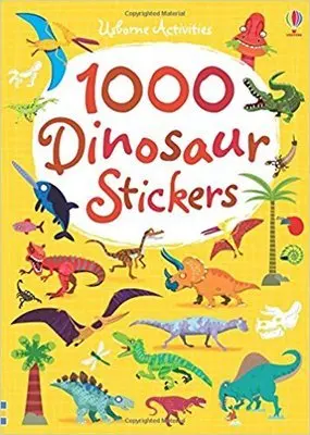 1000 шт. детский бренд мультфильм Динозавр/лето/Прохладный/наклейка "лошадь" книги/Дети многоразовые 21*19,5 см Высокое качество наклейки - Цвет: dinosur